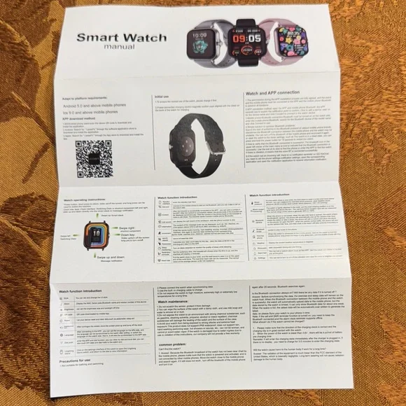 DOVIICO Smart Watch Fitness Tracker Blush Pink w/ Charger - NEW - Picture 3 of 3